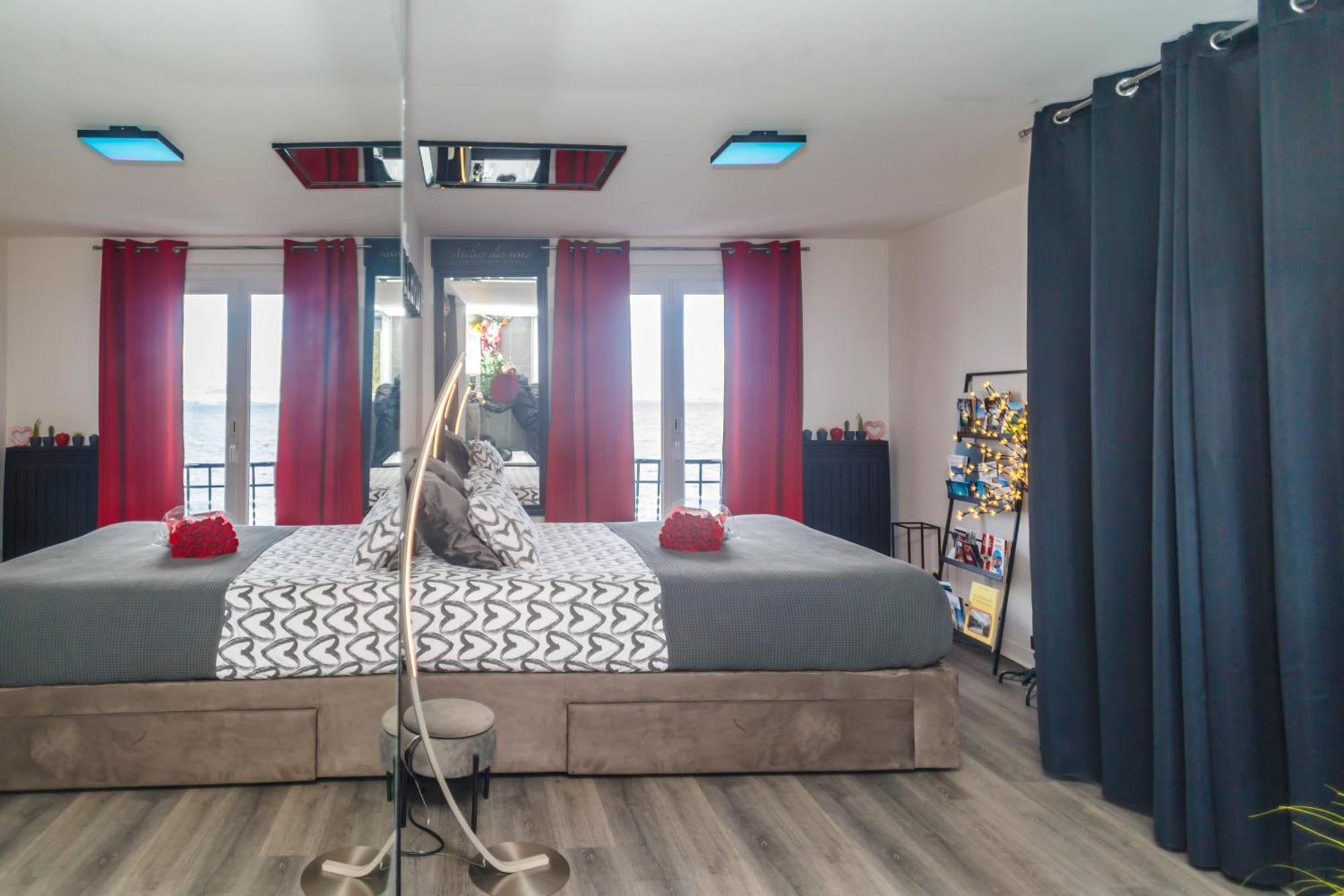 Bellerive Love Suite Magnifique Vue Lac 앰파이언레뱅즈 외부 사진